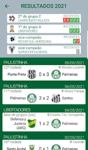Agenda do Verdão Screenshot 1