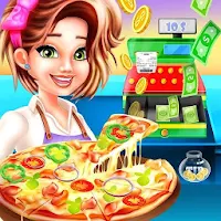 Pizza Restaurant Cashier: Fast Food Maker Games