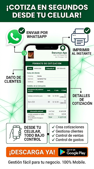 Proformas Go y Cotizaciones Screenshot 0