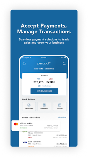 Pesapal Business Screenshot 0