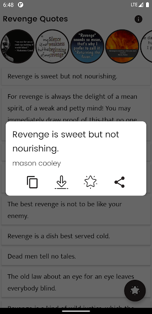 Revenge Quotes and Sayings Screenshot 1