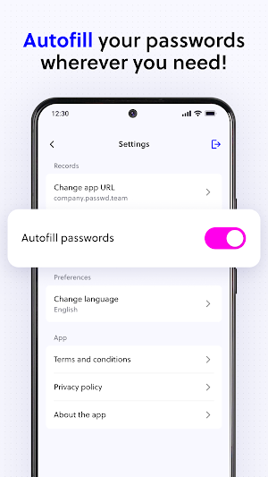 Passwd: Team Password Manager Screenshot 2
