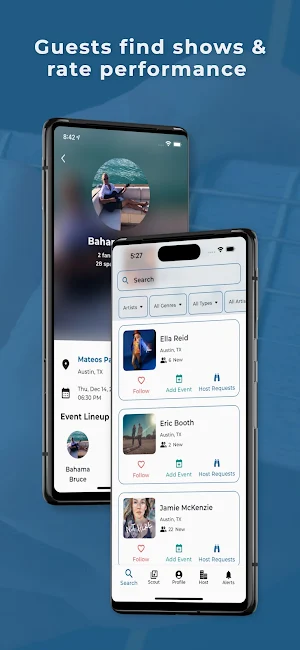 CouchConcerts Screenshot 2
