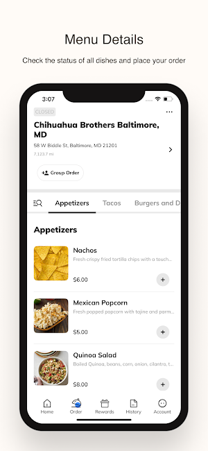 CB Taqueria Screenshot 1
