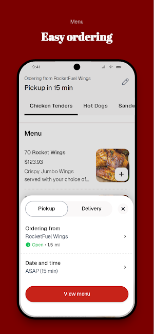 RocketFuel Wings Screenshot 2