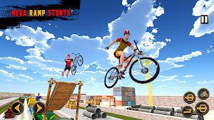 Insane Bmx Cycle Race Stunts Screenshot 1