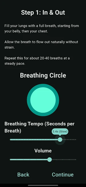 Calm Air Breathing Screenshot 3