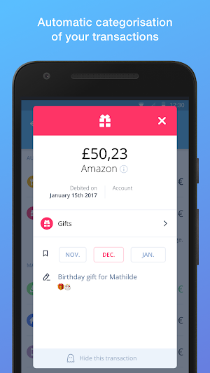 Bankin' - The money and banking app manager Screenshot 1