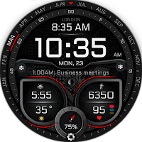 H380 Hybrid Watch Face