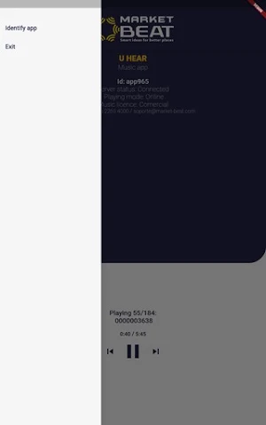UHEAR Music App Screenshot 2