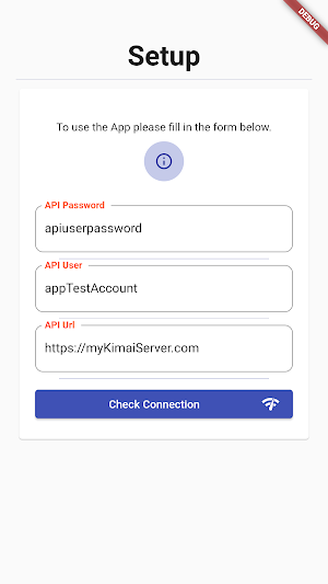 Kimai Mobile Screenshot 1