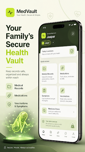 MedVault — Health Vault Screenshot 0