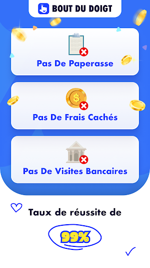 Bout du doigt-prêt d'argent Screenshot 2