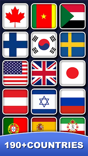 Flags Quiz - Countries Trivia Screenshot 3