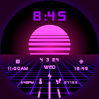 Vaporwave Watch Face