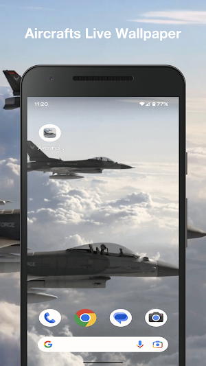 Aircrafts Live Wallpaper Screenshot 3
