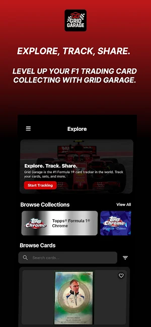 Grid Garage | F1® Card Tracker Screenshot 0