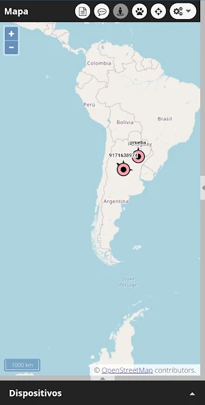 GeoTrack Rastreo Screenshot 0