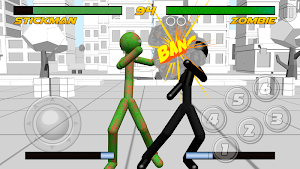 Stickman Fighting 3D Screenshot 0