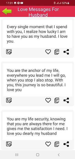 Love Message Screenshot 2