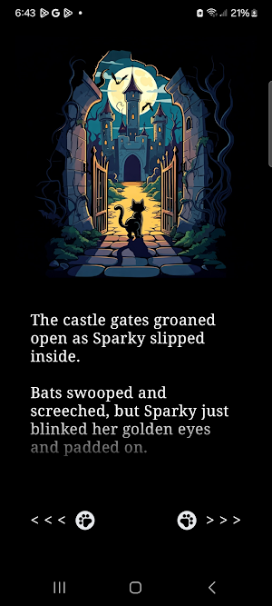 Halloween Cat Watch Face Screenshot 2