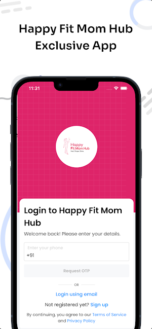 Happy Fit Mom Hub Screenshot 0