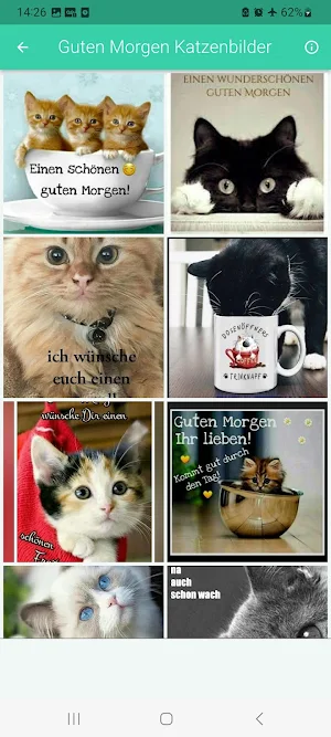 Guten morgen Gute nacht Grüße Screenshot 2