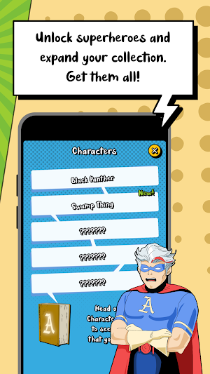 Alexantrivia - Superheroes Screenshot 3