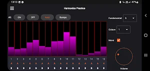 Harmonics Practice Screenshot 2