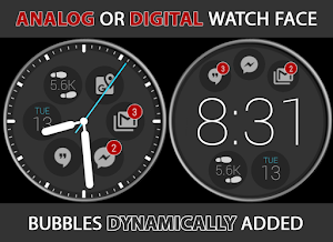 Notification Icons Watch Face Complications Screenshot 1
