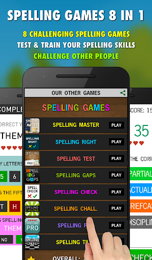 Spelling Games PRO - 8 in 1 Screenshot 0