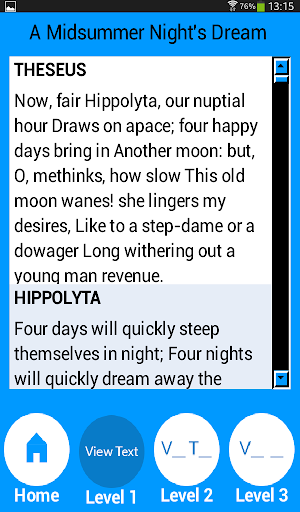Memorize Shakespeare Screenshot 3