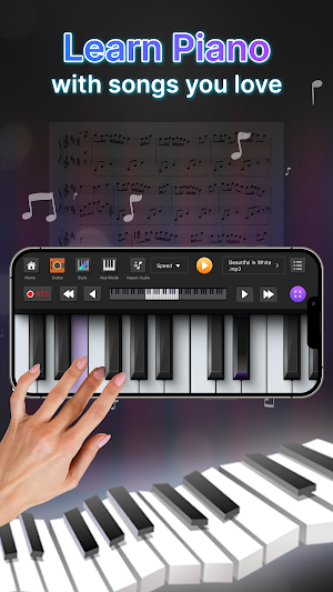 Learn Piano & Piano Keyboard Screenshot 0
