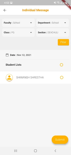 National Modal Science School Screenshot 2