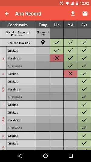 Estrellita Assessment Screenshot 3
