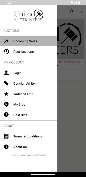 UNITED AUCTIONEERS Screenshot 3