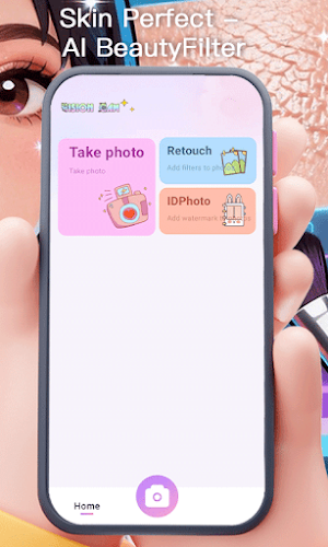 Skin Perfect - AI BeautyFilter Screenshot 0
