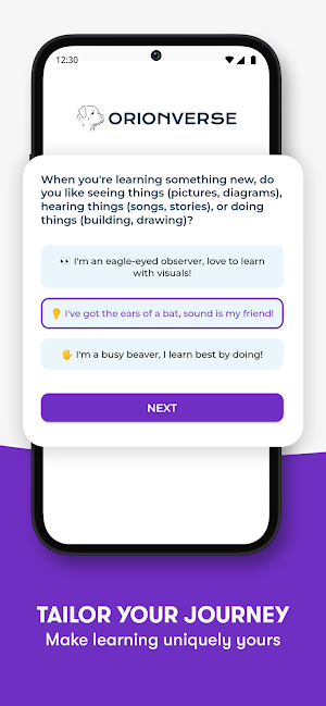 OrionVerse AI-Powered Learning Screenshot 3