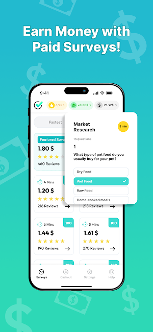 NiceSurveys - Paid Surveys Screenshot 0