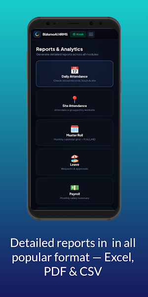 BizlumoAI HRMS Screenshot 1