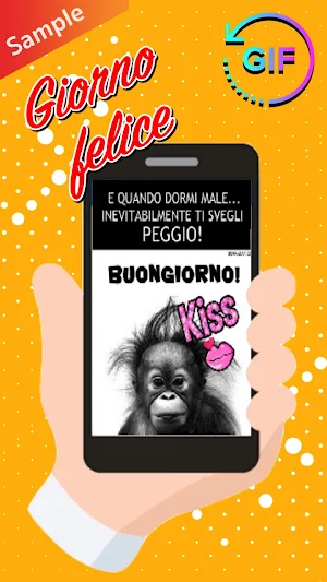 Italian Morning & Night Gifs Screenshot 2
