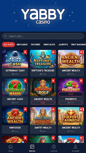 Yabby Casino Screenshot 3
