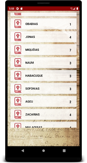 Bíblia Sagrada em português Screenshot 2