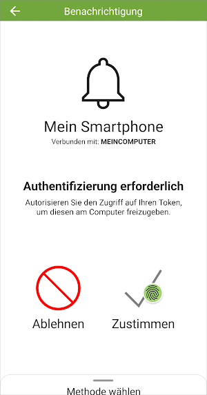 digitronic SmartToken™ Screenshot 2