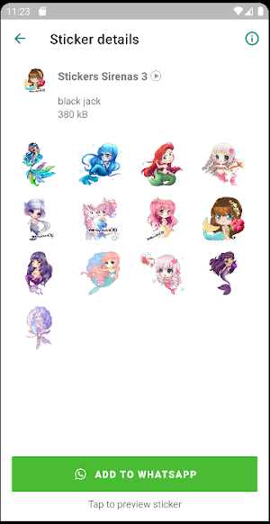 Stickers de Sirenas Screenshot 3