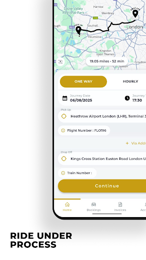 Triple AAA Chauffeur Services Screenshot 1