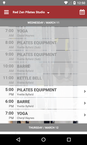 Red Zen Pilates Screenshot 2