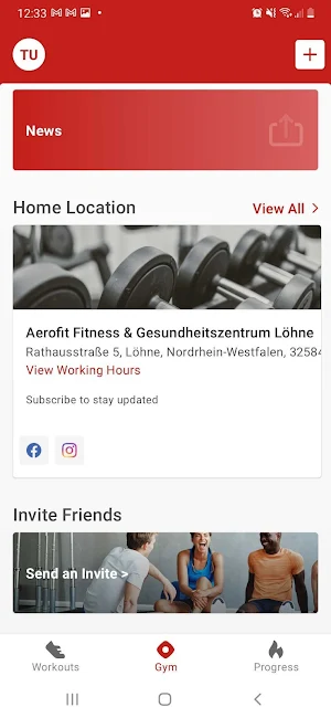 AEROFIT Screenshot 1