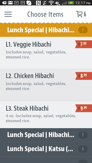 Shiso Sushi Screenshot 2