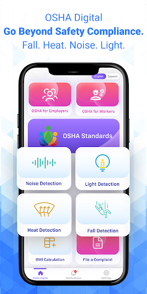 OSHA Digital Standards/Safety Screenshot 1
